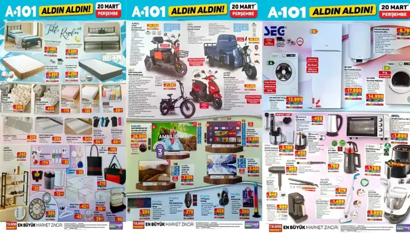 A101'de Mart Ayına Özel Elektronik Mutfak Ürünlerinde Kaçırılmayacak İndirimler