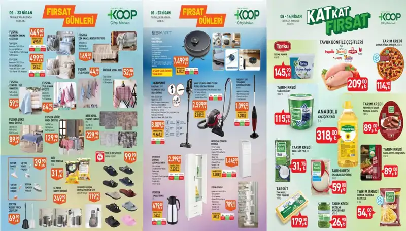 Tarım Kredi KOOP Marketleri’nde 12-23 Nisan Fırsatlarına Göz Atın!