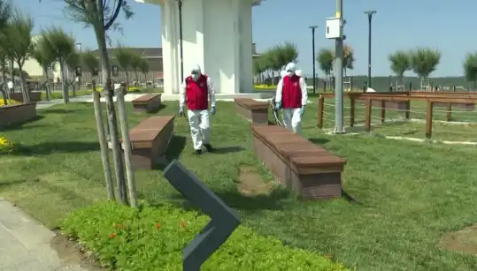 Kene Riskinin Arttığı Dönemde Halka Açık Alanlara İlaçlama Yapıldı