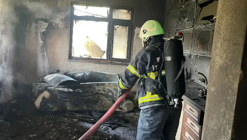 Yangın Mutfağında Korkutan Yangın: İtfaiye Ekipleri Zamanla Yarıştı