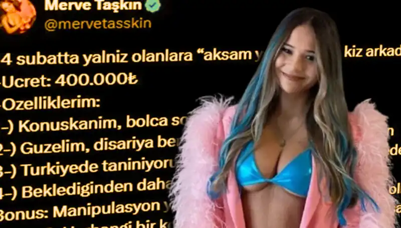 Akşam Yemeği İçin 400 Bin Lira Talep Eden Merve Taşkın’a Mahkemeden Şok Cevap!